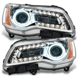 Oracle 11-14 Chrysler 300C SMD HL - Chrome - NON HID - White thumbnail 2