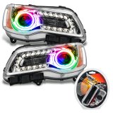 Oracle 11-14 Chrysler 300C SMD HL - Chrome - NON HID - ColorSHIFT thumbnail 1