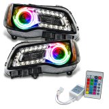 Oracle 11-14 Chrysler 300C SMD HL - Black - NON HID - ColorSHIFT w/ Simple Controller thumbnail 1