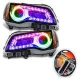 Oracle 11-14 Chrysler 300C SMD HL - Black - NON HID - ColorSHIFT DRL - ColorSHIFT thumbnail 1