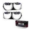 Oracle 15-21 Dodge Challenger Pre-Installed Halo Headlight Bezel - w/ BC1 Controller thumbnail 6