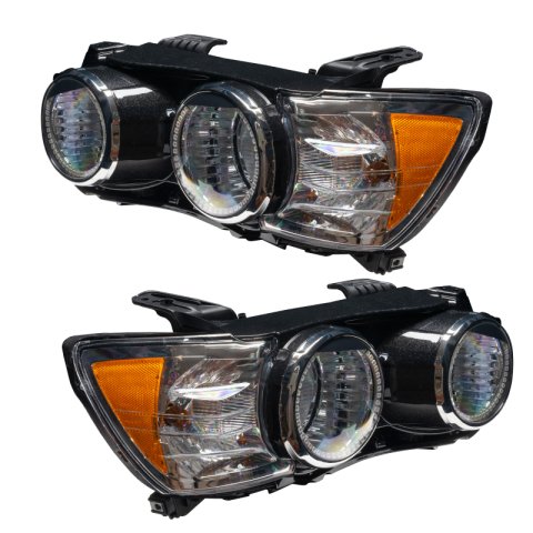 Oracle 12-15 Chevrolet Sonic Pre-Assembled SMD Headlights - ColorSHIFT w/o Controller thumbnail 5