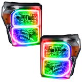 Oracle 11-16 Ford F250/350 LED HL - ColorSHIFT w/ Simple Controller thumbnail 6