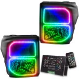 Oracle 11-16 Ford F250/350 LED HL - Black - ColorSHIFT w/ 2.0 Controller thumbnail 2