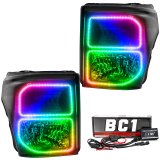 Oracle 11-16 Ford F250/350 LED HL - Black - ColorSHIFT w/ BC1 Controller thumbnail 1