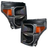 Oracle 11-16 Ford F250/350 LED HL - Black - ColorSHIFT w/ BC1 Controller thumbnail 4