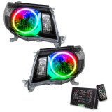 Oracle 05-11 Toyota Tacoma SMD HL - Black - ColorSHIFT w/ 2.0 Controller thumbnail 1