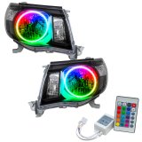 Oracle 05-11 Toyota Tacoma SMD HL - Black - ColorSHIFT w/ Simple Controller thumbnail 1