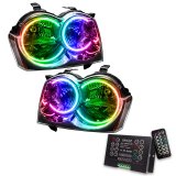 Oracle 05-07 Jeep Grand Cherokee SMD HL (Non-HID) - ColorSHIFT w/ 2.0 Controller thumbnail 1