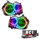 Oracle 05-07 Jeep Grand Cherokee SMD HL (Non-HID) - ColorSHIFT w/ BC1 Controller thumbnail 1