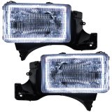 Oracle 94-02 Dodge Ram Pre-Assembled Halo Headlights - White thumbnail 4