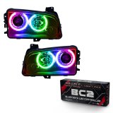 Oracle 08-10 Dodge Charger SMD HL (HID) - ColorSHIFT w/ BC1 Controller thumbnail 3