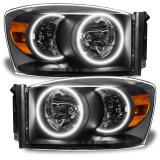 Oracle 07-08 Dodge Ram SMD HL - Black - White thumbnail 1