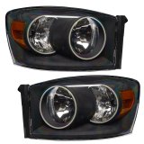 Oracle 07-08 Dodge Ram SMD HL - Black - White thumbnail 2
