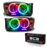 Oracle 07-08 Dodge Ram SMD HL - Black - ColorSHIFT w/ BC1 Controller thumbnail 3