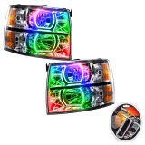 Oracle 07-13 Chevrolet Silverado SMD HL - Square Style - ColorSHIFT thumbnail 1