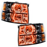 Oracle 07-13 Chevrolet Silverado SMD HL - Black - Square Style - w/o Controller thumbnail 4