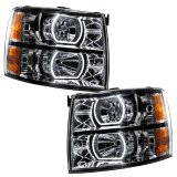 Oracle 07-13 Chevrolet Silverado SMD HL - Black - Square Style - w/o Controller thumbnail 5