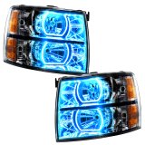 Oracle 07-13 Chevrolet Silverado SMD HL - Black - Square Style - w/o Controller thumbnail 6