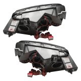 Oracle 05-10 Dodge Charger SMD HL (Non-HID) - Triple Halo - ColorSHIFT w/ BC1 Controller thumbnail 7