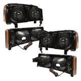 Oracle 03-06 Chevy Silverado Pre-Assembled Headlights w/ Parking Lights - ColorSHIFT thumbnail 3
