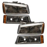 Oracle 03-06 Chevy Silverado Pre-Assembled Headlights w/ Parking Lights - ColorSHIFT thumbnail 4