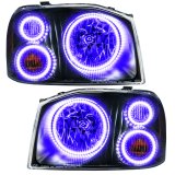 Oracle 01-04 Nissan Frontier SMD HL - Triple Halo - ColorSHIFT thumbnail 6