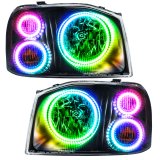 Oracle 01-04 Nissan Frontier SMD HL - Triple Halo - ColorSHIFT w/o Controller thumbnail 2