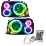 Oracle 01-04 Nissan Frontier SMD HL - Triple Halo - ColorSHIFT w/ Simple Controller thumbnail 2