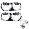 Oracle 15-21 Dodge Challenger Pre-Installed Halo Headlight Bezel - w/ Simple Controller thumbnail 4