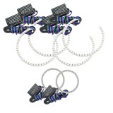 Oracle Dodge Charger 05-10 Triple Ring Halo Kit - ColorSHIFT w/o Controller thumbnail 3