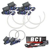 Oracle Dodge Charger 05-10 Triple Ring Halo Kit - ColorSHIFT w/ BC1 Controller thumbnail 2