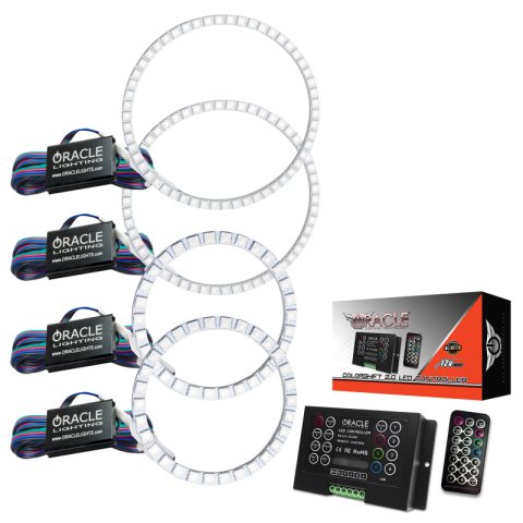 Oracle BMW M3 Coupe 08-13 Halo Kit - Projector - ColorSHIFT w/ 2.0 Controller thumbnail 1