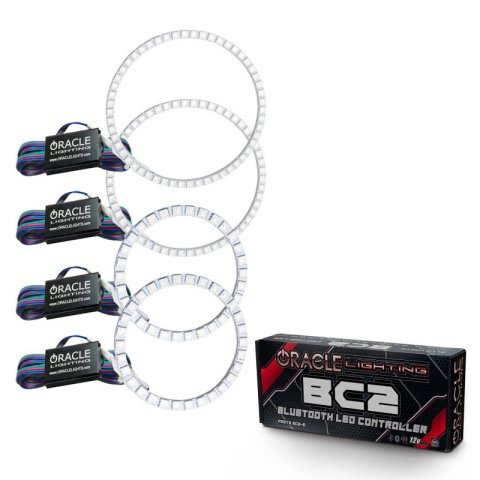 Oracle BMW M3 Coupe 08-13 Halo Kit - Projector - ColorSHIFT w/ BC1 Controller thumbnail 3