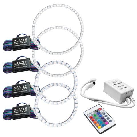 Oracle BMW M3 Coupe 08-13 Halo Kit - Projector - ColorSHIFT w/ Simple Controller thumbnail 1