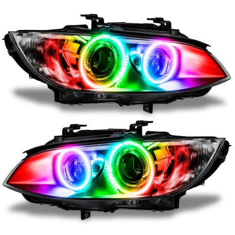 Oracle BMW M3 Coupe 08-13 Halo Kit - Projector - ColorSHIFT w/ Simple Controller thumbnail 7