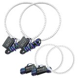 Oracle Lexus ES 300 02-04 Halo Kit - ColorSHIFT w/o Controller thumbnail 2