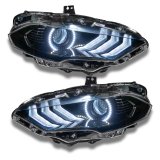 Oracle 18-21 Ford Mustang LED Headlight Halo Kit - White thumbnail 5