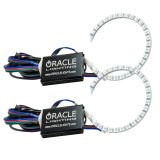 Oracle 18-21 Ford Mustang LED Headlight Halo Kit - ColorSHIFT w/o Controller thumbnail 2