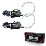 Oracle 18-21 Ford Mustang LED Headlight Halo Kit - ColorSHIFT w/ BC1 Controller thumbnail 3