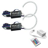 Oracle 18-21 Ford Mustang LED Headlight Halo Kit - ColorSHIFT w/ Simple Controller thumbnail 1