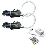 Oracle 18-21 Ford Mustang LED Headlight Halo Kit - ColorSHIFT w/ Simple Controller thumbnail 2