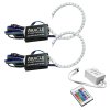 Oracle 18-21 Ford Mustang LED Headlight Halo Kit - ColorSHIFT w/ Simple Controller thumbnail 7