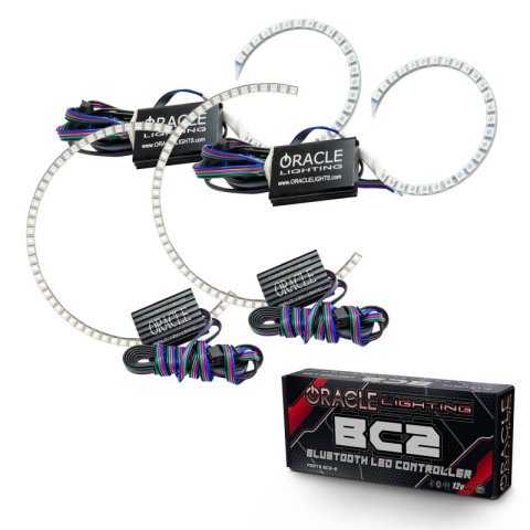 Oracle Chevrolet Impala 06-13 Halo Kit - ColorSHIFT w/ BC1 Controller thumbnail 3