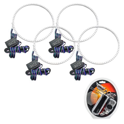 Oracle Chevrolet Malibu 04-07 Halo Kit - ColorSHIFT thumbnail 1