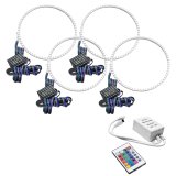 Oracle Chrysler 300C 05-10 Halo Kit - ColorSHIFT w/ Simple Controller thumbnail 2