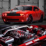 Oracle Dodge Challenger 08-14 Halo Kit (NonProjectorHL) - ColorSHIFT w/ Simple Controller thumbnail 8