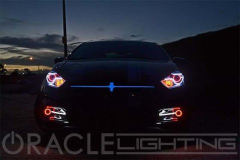 Oracle Dodge Dart 13-16 Halo Kit - ColorSHIFT w/o Controller thumbnail 5