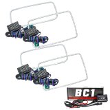 Oracle Ford F250 08-10 Halo Kit - ColorSHIFT w/ BC1 Controller thumbnail 1