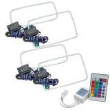 Oracle Ford F250 08-10 Halo Kit - ColorSHIFT w/ Simple Controller thumbnail 1